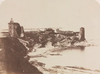 St. Andrews Castle, fra sørøst, 1846.