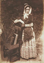 Ukjent kvinne, ca. 1844.