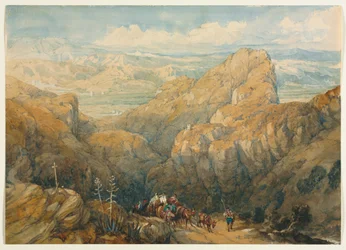 Nedstigning til Granada-sletten, 1834.