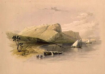 Fortress of Ibrim, Nubia, fra "Egypt and Nubia", Vol.1 (litho)