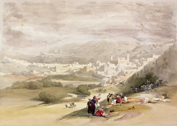 Hebron, 18. mars 1839 fra bind II av 