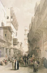 Moskeen El Mooristan, Kairo, fra Egypt og Nubia, Vol.3