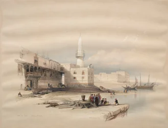 Kai i Suez, 1839.