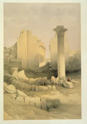 Det store tempelet i Karnak