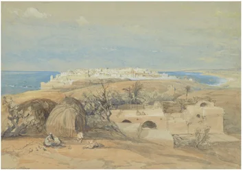 Utsikt over Jaffa, mot nord