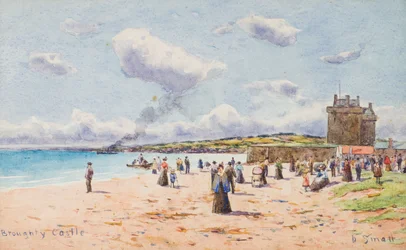Broughty Castle (akvarell)