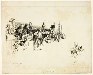 Charles James Fox på hustingene i Covent Garden