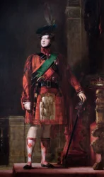 King George IV (olje på lerret)