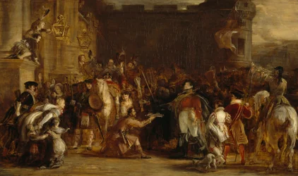 Inngangen til George IV på Palace of Holyroodhouse