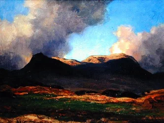 Ben Dearg (olje på lerret)