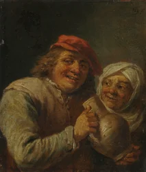 Gammel mann og kvinne