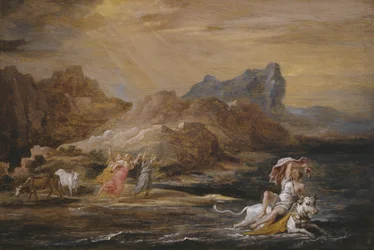Voldtekten av Europa, 1654-56