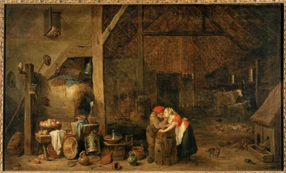 Den gamle mannen og tjenestepiken