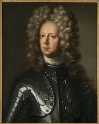 Comte Carl Gustaf Rehnskiold - Portrett av grev Carl Gustaf Rehnskioeld (1651-1722), av Krafft, David, von (1655-1724). Olje på lerret. Mål: 74x60 cm. Nationalmuseum Stockholm