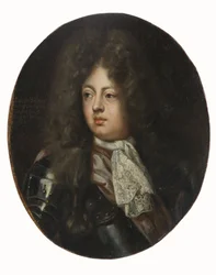 Le prins Charles (Karl) Philippe de Brunswick Lunebourg - Portrett av Charles Philipp (1669-1690), prins av Brunswick-Lueneburg, av Krafft, David, von (1655-1724). Olje på lerret. Dimensjon: 69,5x57 cm. Nasjonalmuseet Stockholm