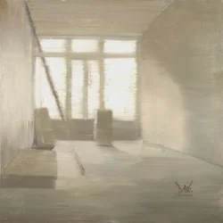 Museum of Modern Eagles 21, 2025 (olje på lin)