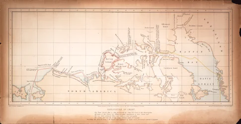 Kart over Nordvestpassasjen