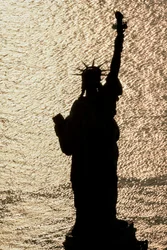 Frihetsgudinnen, også kjent som Friheten som opplyser verden, New York, USA
