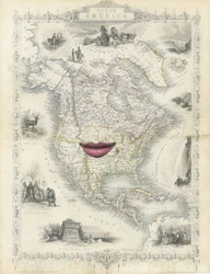 Colonial North America, 2017 (papirkuttet collage)