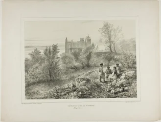 Grev Woronzoffs slott, Aloupka, Krim, 12. august 1837