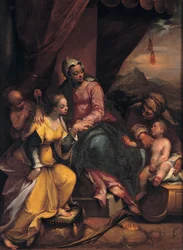 Det mystiske ekteskapet til Saint Catherine, 1590