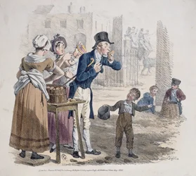 Den bakte potetselgeren, 1821