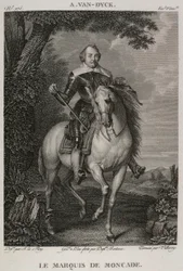 Denis-Sébastien Leroy, Antoine-Claude-François Villerey og Jean Duplessis-Bertaux - The Marquis de Moncade, etter Antoine van Dyck - 1802-1815