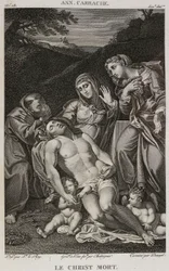 Denis-Sébastien Leroy, Chataigner og Dennel - The Dead Christ, etter Annibale Carracci - 1802-1815