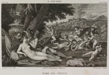 Denis-Sébastien Leroy, Chataigner og Niquet - Mars og Venus, etter Nicolas Poussin - 1802-1815