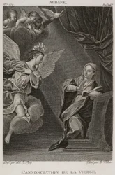 Denis-Sébastien Leroy og Le Villain - The Annunciation of the Virgin, etter Francesco Albani - 1802-1815