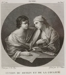 Denis-Sébastien Leroy og Le Villain - Tegningens og fargens forening, etter Guido Reni - 1802-1815