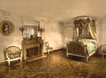 Petit Trianon, Versailles, kammer til Marie Antoinette, ca. 1890-1900