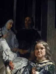 Las Meninas. Detalj: nonne og dverg