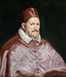 Pave Innocent X, ca. 1651 (olje på lerret)