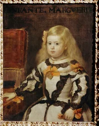 Portrett av prinsesse Margaret Teresa, datter av Filip IV, konge av Spania