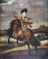 Infante Baltasar Carlos på hesteryggen