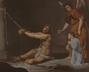 Kristus etter piskingen betraktet av den kristne sjel, ca. 1628-9