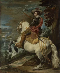 Don Gaspar de Guzmán 1587-1645, grevehertug av Olivares, ca. 1635.
