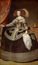 Portrett av Mariana av Østerrike 16341696