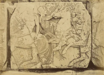 [Athen - skulpturfragment, Parthenon-frise]