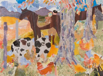 Dagens start, Pyreneene, 2016 (kollasje)