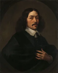 Portrett av en mann, antatt å være Bartholomeus Vermuyden (1616/17-1650)