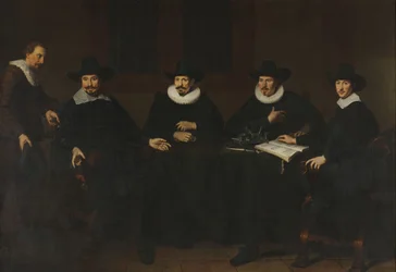 Kapteinene på Saainering i Amsterdam, 1643