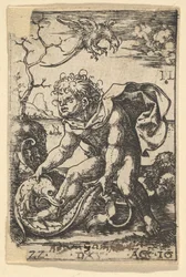 Mann med fisk, 16. august 1522.