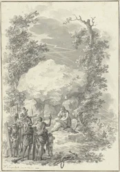 Allegori om døden til Joan Derk van der Capellen tot den Pol, 1784