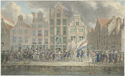 Anti-engelsk demonstrasjon i Rotterdam, 2. mars 1781