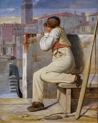 En gondolier, Venezia