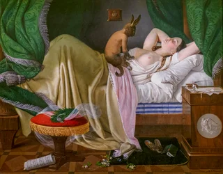 Marerittet 1846 (olje på lerret)