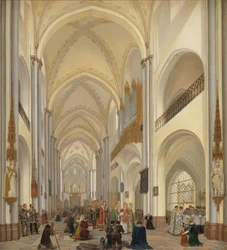 Interiøret i Roskilde domkirke