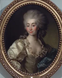 Portrett av Ursula Mniszeck, 1782